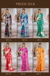 Prism Silk By Rajtex Modal Satin Ajrakh Print Saree Exporters In India